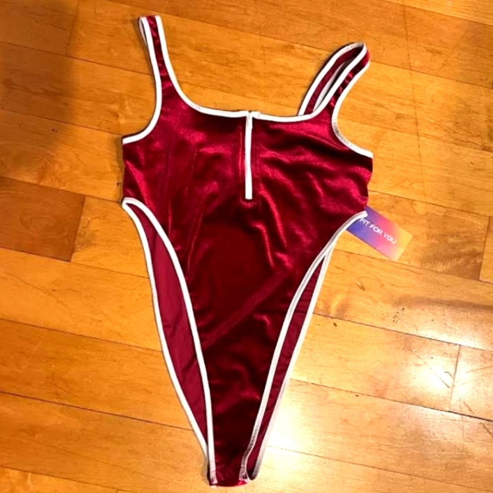 Shein Velvet Bodysuit Bundle